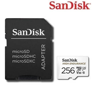 การ์ดความจำ SanDisk High Endurance microSDXC / HC ความจุ 64GB 128GB 256GB Class10 แซนดิส เมมโมรี่การ์ด ความเร็ว 100MB/S