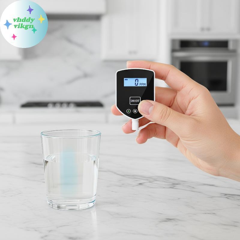 VHDD 1 ชุดเครื่องทดสอบคุณภาพน้ําออนไลน์ TDS Monitor 0-999 PPM สําหรับกรองน้ําประปาน้ําดื่มและถังปลาก