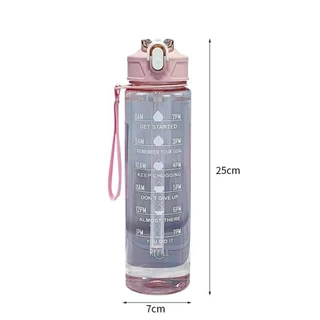 แก้วน้ำพลาสติกใส ความจุขนาดใหญ่ 750 มล มีหลอดดูด ฝาเด้งกันฝุ่น มีหลอดดูด ฝาเด้งกันฝุ่น ﻿