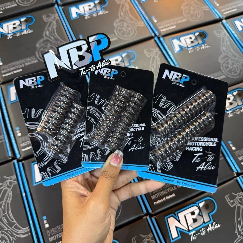 สปริงโหลดโช๊คหน้า WAVE ทุกรุ่น ขนาด 1/1.5/2 นิ้ว NBP - รูปที่ 1