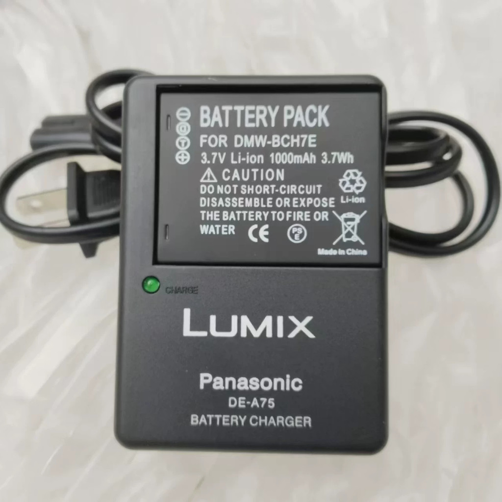 Panasonic CCD กล้องดิจิตอล FP1 FP2 FP3 FT10 DMW-BCH7E BCH7GK แบตเตอรี่/เครื่องชาร์จ