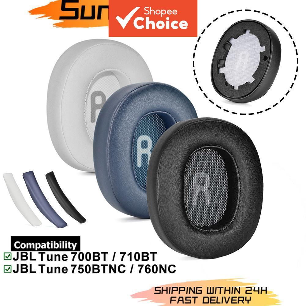 แผ่นรองหูฟังหนึ่งคู่ (วัสดุโฟม) สําหรับหูฟัง TUNE 700BT 710BT 700BTNC 720BT 750BT 760BTNC
