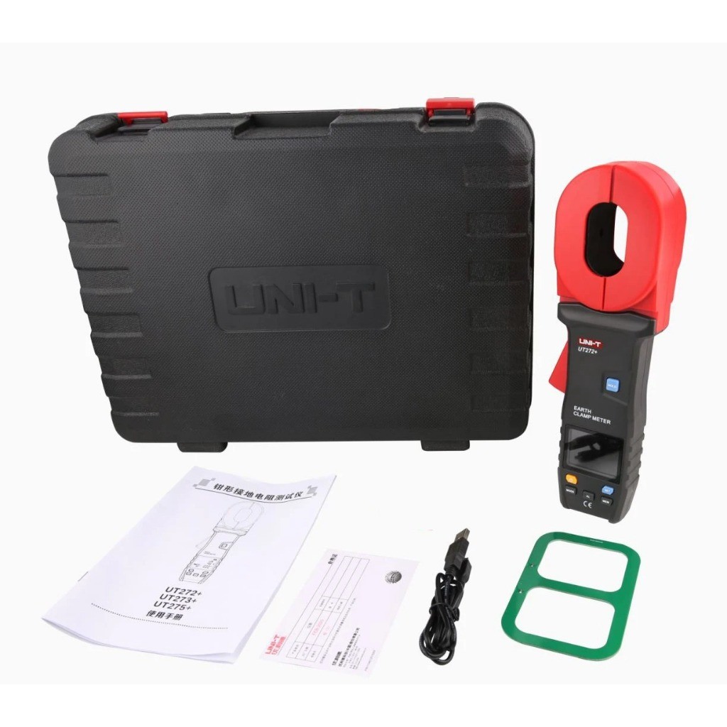 🎉โปรโมชั่น UNI-T UT272+ UT273+ UT275+ แคลมป์มิเตอร์เครื่องทดสอบความต้านทานพื้นดินช่วงกว้างความละเอีย
