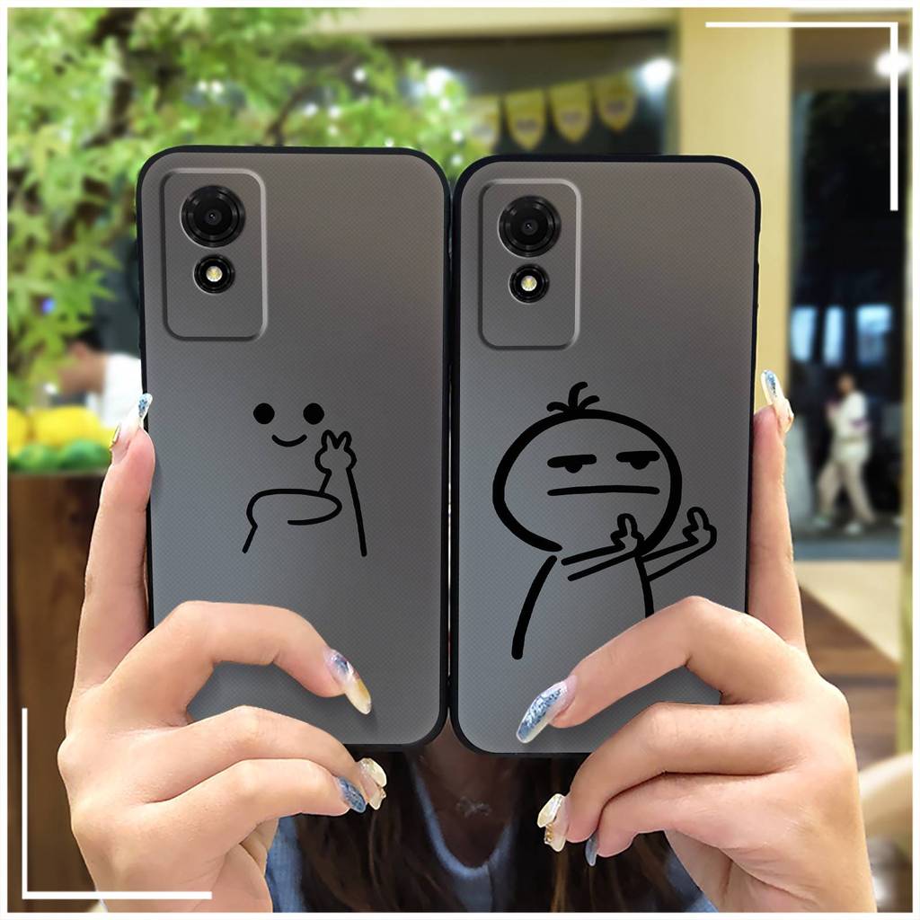 TCL กันน้ําสกปรกทนเคสโทรศัพท์สําหรับTCL 501/T433D Soft Case TPU Anti-ฝุ่นกันกระแทกเต็มห่อการ์ตูนปกหล