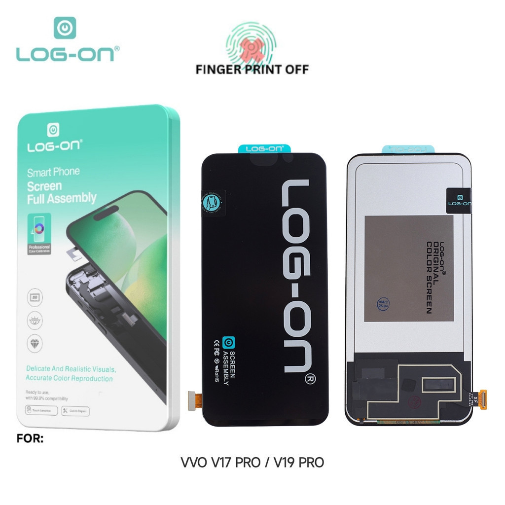 LCD LOG บนสําหรับ VIVO V17 PRO / V19 PRO FULLSET TOUCHSCREEN