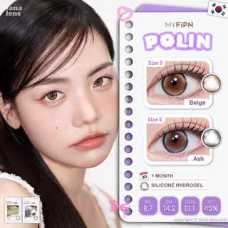 MYFiPN Polin คอนแทคเลนส์รายเดือน Nanalens เลนส์ตาลูกแก้ว เลนส์ฟิลเตอร์
