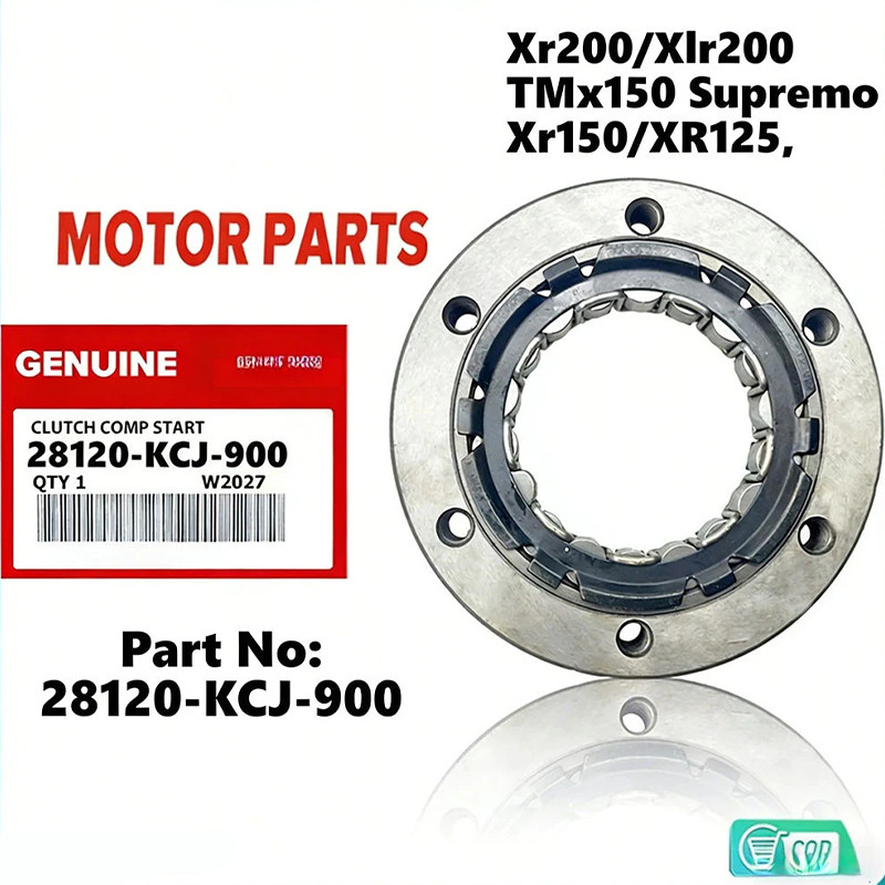 ชุดวันเวย์สตาร์ทมือ (คลัทช์สตาร์ท) One Way Starter Bendix Xr200 Xlr200 Xr150 XR125 28120-KCJ-900