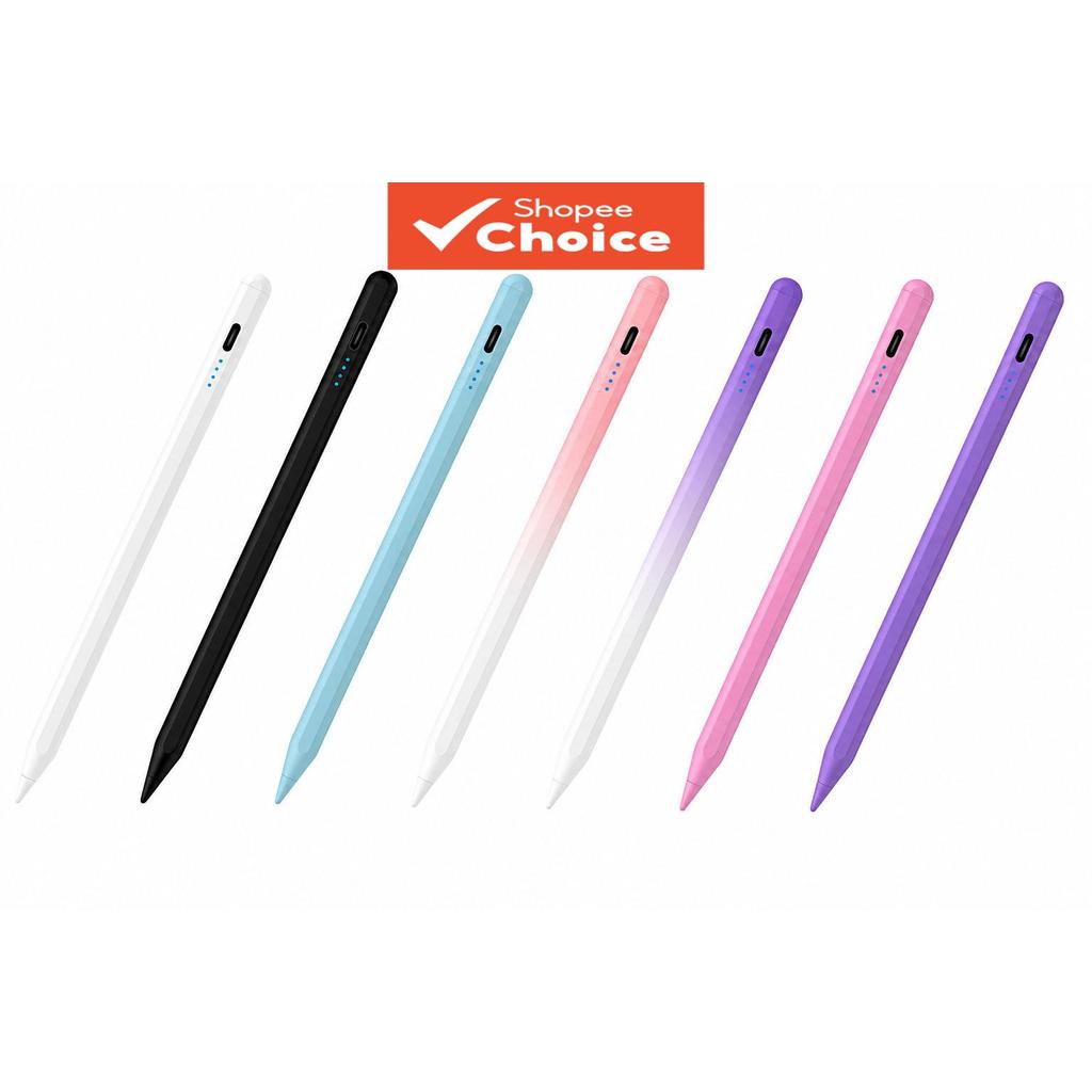 ปากกาสไตลัสสําหรับ iPad รองรับการปฏิเสธฝ่ามือ ป้องกันสัมผัสผิดพลาด เทคโนโลยีอัจฉริยะ ใช้งานได้กับ iPad รุ่นปี 2018-2026