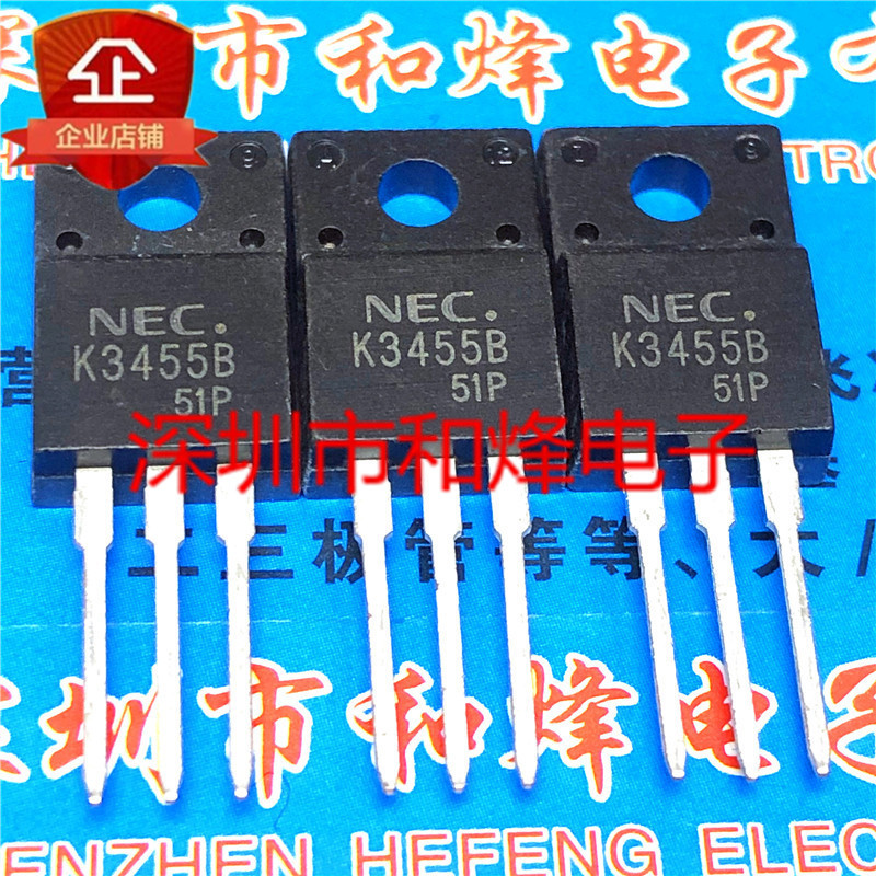 10 ชิ้น 2SK3455B K3455B 12A/500V N TO-220F MOS วิทยุ triode