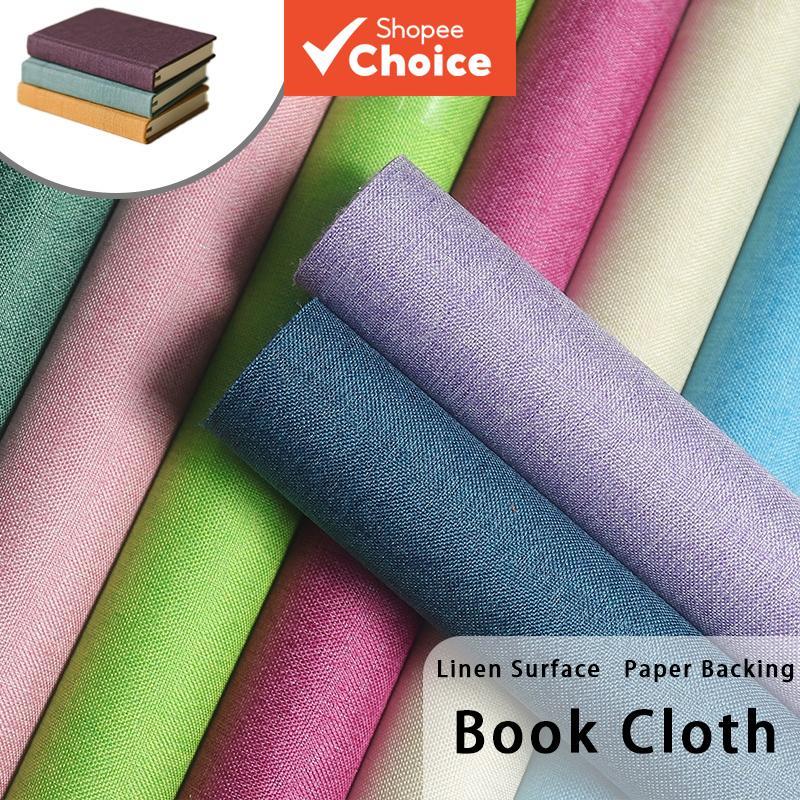 Bookbinding ผ้าผ้าลินิน Protector 20x500 ซม.ม้วนอัลบั้ม Wrapper หมายเหตุ Bookpocket ไวท์บอร์ด Notebook Journal Notebook DIY สมุดภาพกระดาษติดต่อ
