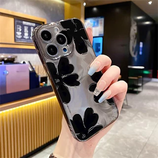 🌼KingMall🌼 เคสมือถือใสลายหวานอวกาศกันรอยสไตล์เกาหลี เหมาะสำหรับ samsung A15 A14 A13 A05 A23 A16 A06 รุ่นใหม่ที่สวยงาม