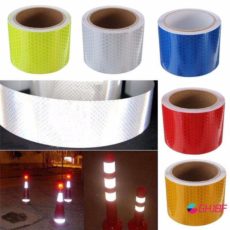 GHJBF] Safety Caunchion เทปสะท้อนแสงคําเตือน Stier Self Adhesive Tape 5cm x 1M ศคนเต่า