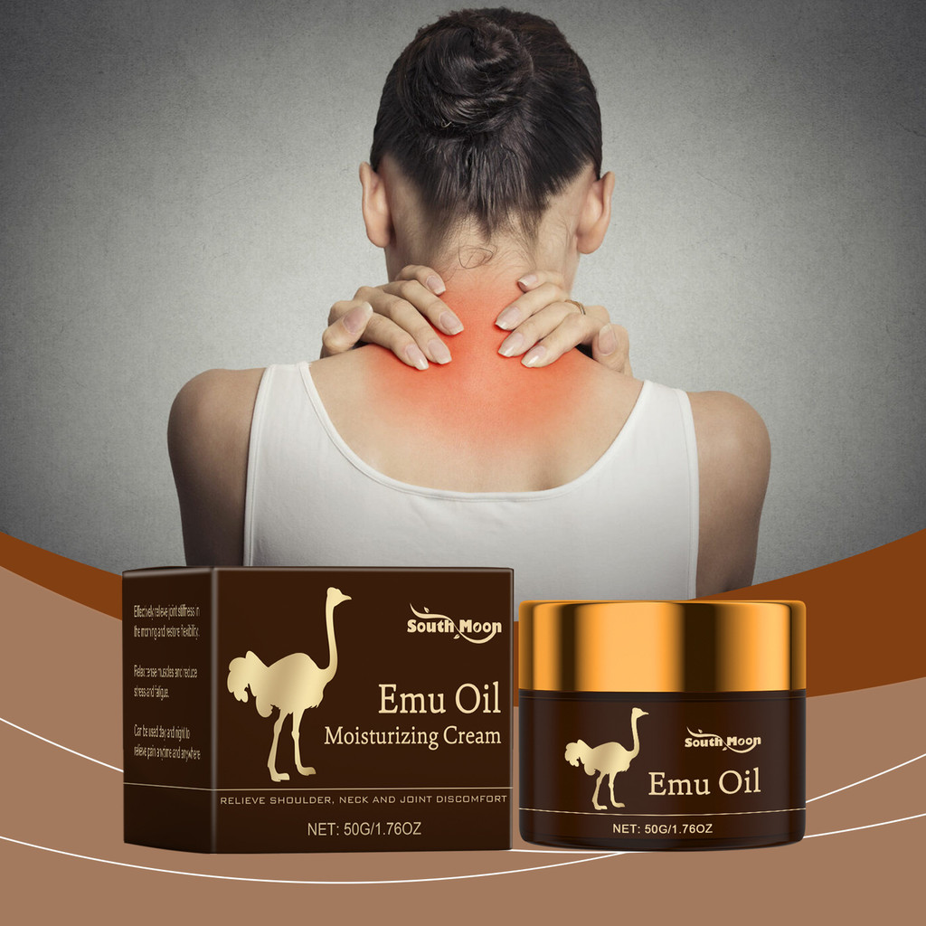 [คลังสินค้าพร้อม] Straw Moon Joint Soothing Massage Cream Care for Skin Massage Nourishing Care Crea