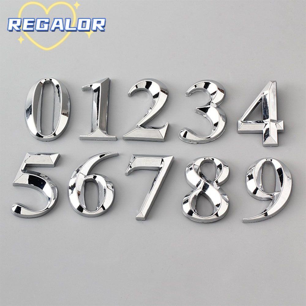 REGALOR0G ป้ายแผ่นประตูหลัก 5 ซม.Apartment Hotel Office ที่อยู่ประตู ABS ป้ายพลาสติก