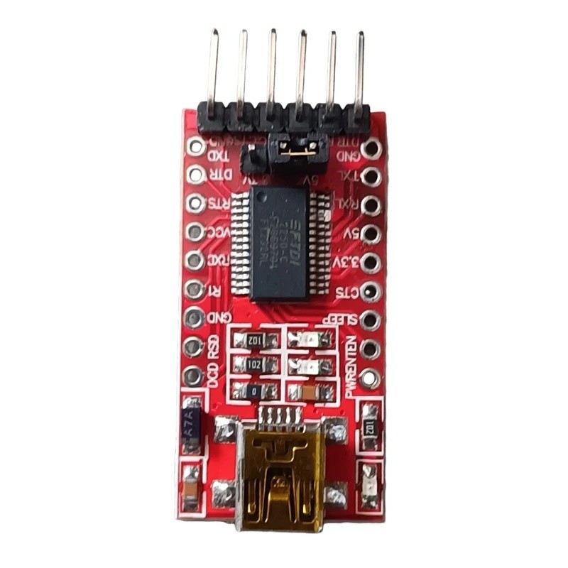 FT232RL FTDI USB ถึง TTL Serial อะแดปเตอร์โมดูล 3.3V 5.5V FT232 Pro Mini USB TO TTL 232 Mini USB ถึง