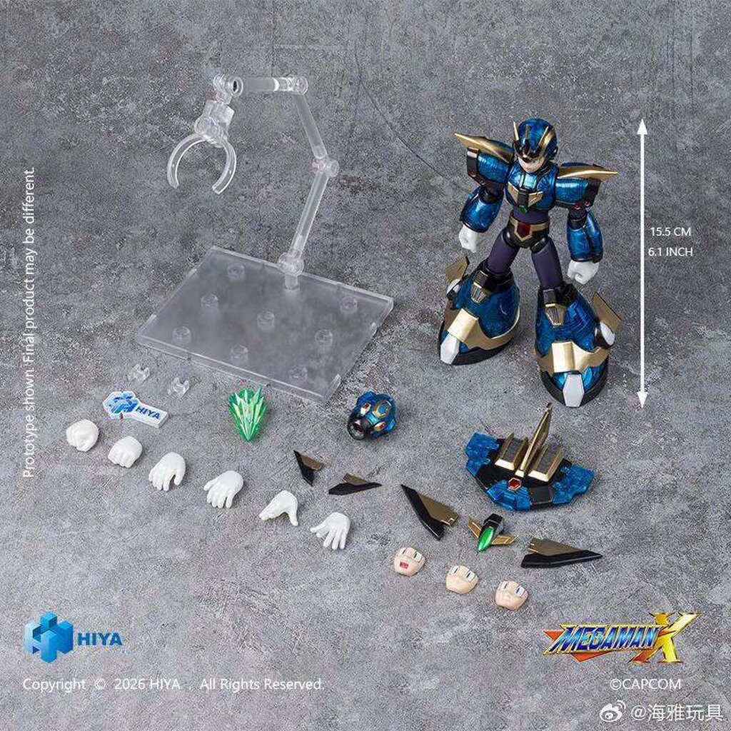 (Pre Order Q4/2570) HIYA Mega Man X Ultimate Armor 6957534205378 (Action Figure)
