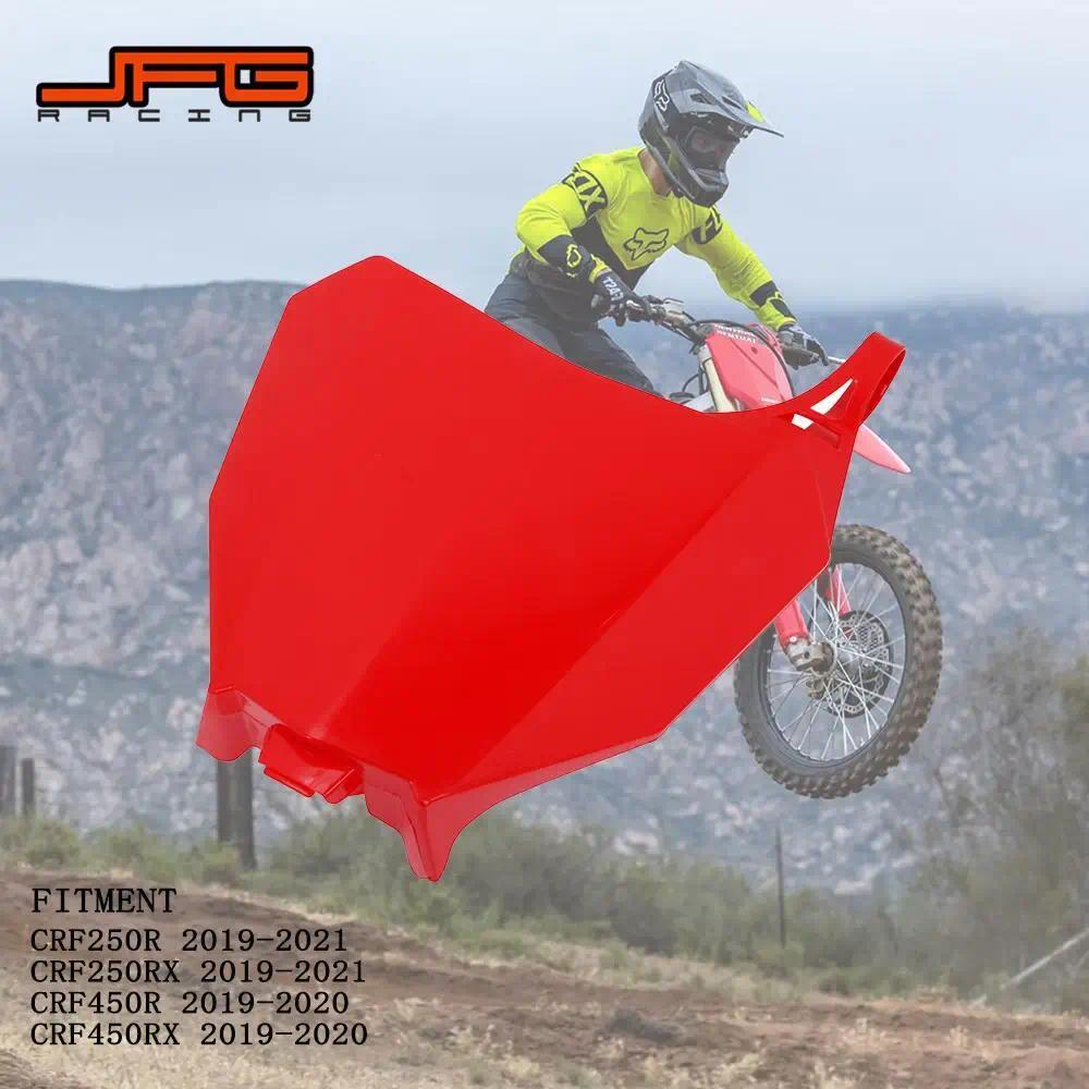 Vรถจักรยานยนต์จํานวนแผ่นด้านหน้าสําหรับHonda CRF250R CRF450R CRF 250R 450R 2019 2020 2021 CRF250RX C
