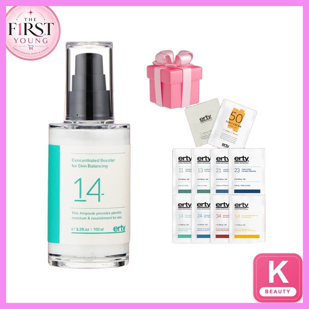 [erty] Concentrated Booster for Skin Balancing, 100ml, 1pc / Korean Booster / Skin Balancing by FIRS