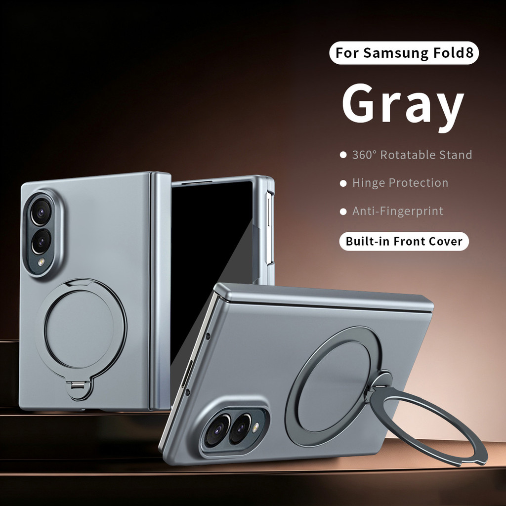 360 ° หมุนสําหรับ Samsung Z พับ 8 กว้าง Fold8 พับกว้าง 8 Ultra Fold8 Ultra Fold 7 6 5 4 Fold7 5G ฝาครอบป้องกันกระจกนิรภัย