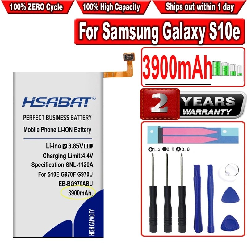 แบตเตอรี่ EB-BG970ABU สําหรับ Samsung Galaxy S10e รองรับรุ่น SM-G970F/DS, SM-G970F, SM-G970U, SM-G97