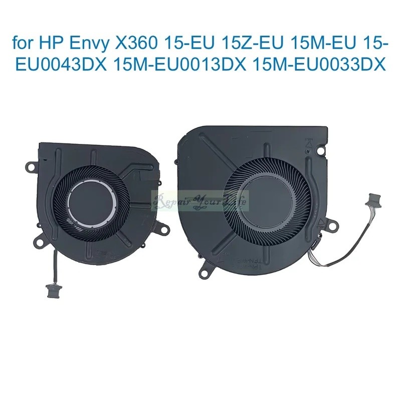 พัดลมระบายความร้อนแล็ปท็อปสําหรับ HP Envy X360 15-EU 15Z-EU 15M-EU EU0043DX 15M-EU0013DX EU0033DX 15
