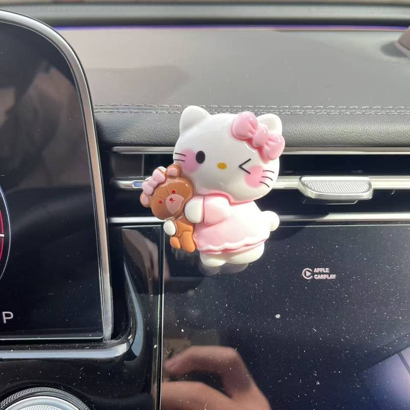 Center Console Decoration Car-Mounted Air Conditioning Perfume Aromatherapy Car Interior Jasmine Sce