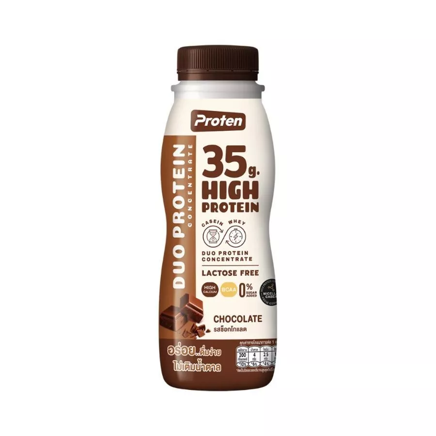 โปรเท็น นมโปรตีนสูง35กรัมรสช็อกโกแลต Proten High Protein 35g Chocolate 350ml.