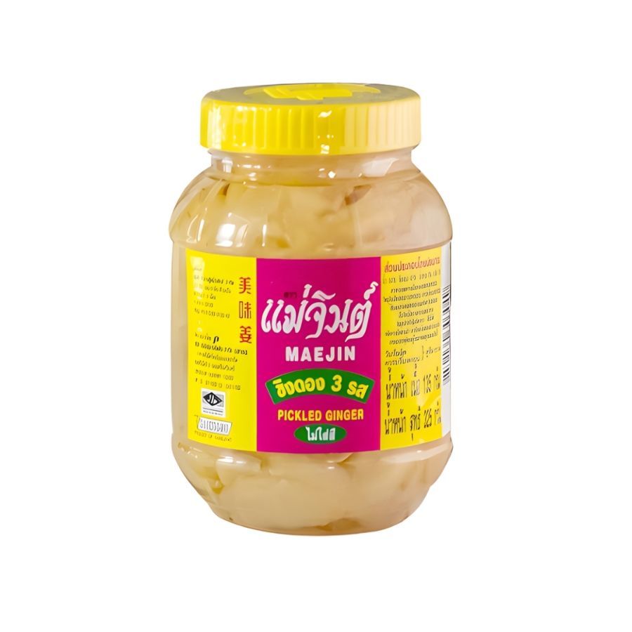 แม่จินต์ ขิงดอง3รส Maejin Ginger 3 Flavor 325g.