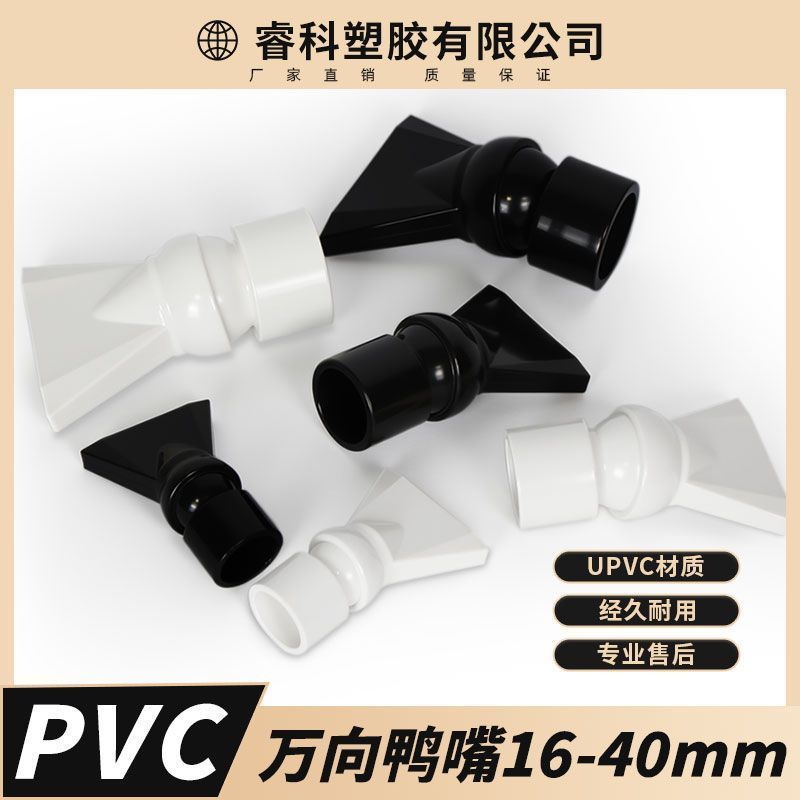 ถังปลา Universal Duckbill Outlet Sprinkler/ท่อน้ํา Outlet Sprinkler/360 องศา Water Flow ทิศทาง Duckb