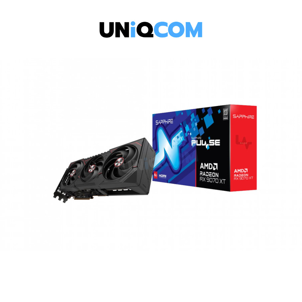 SAPPHIRE VGA RADEON RX 9070XT PULSE GAMING - 16GB GDDR6
