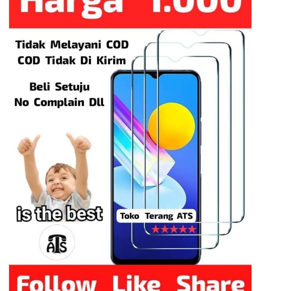 กระจกนิรภัยกระจกใส Samsung A03 A03S Samsung Galaxy A03 Samsung Galaxy A03s A03S