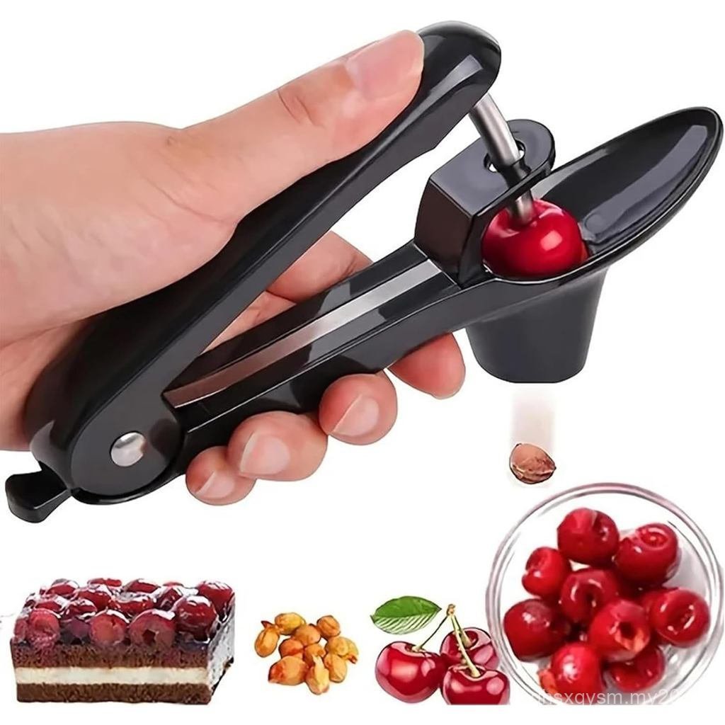 Cherry Pitter, Pit Remover Tool, Olives Pitter Cherry Seed Core Stoner Seed Tool with Lock Design, ท