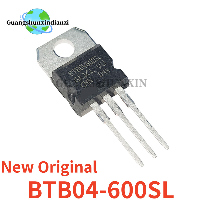 10PCS ใหม่ Original BTB04-600SL BTB04600SL TO-220 BTB04 600SL 4A/600V Bidirectional thyrtor ในสต็อก