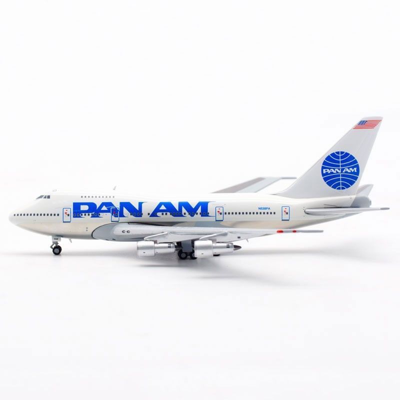 Jcwings 1: 400 Alloy Airliner รุ่น Pan America Airlines โบอิ้ง B747SP N538PA