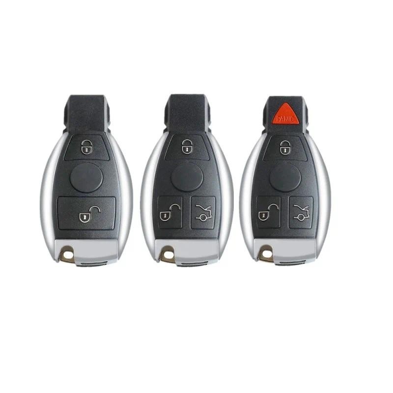 Hindley BGA สไตล์ 2/3/4 ปุ่มรีโมทสมาร์ทกุญแจรถสําหรับ MB Mercedes BENZ CES 2รองรับต้นฉบับ NEC BGA Fo