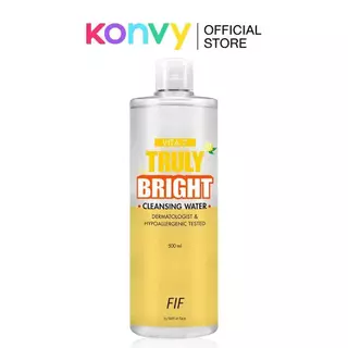 FIF by Faith in Face Truly Waterly Cleansing Water 500ml สกินแคร์ คลีนซิ่ง คลีนซิ่งวอเตอร์ & เมคอัพรีมูฟเวอร์