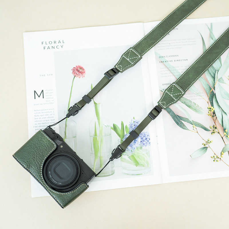 เหมาะสําหรับ Ricoh Ricoh GR3 เคสป้องกัน GR4 กระเป๋ากล้องดิจิตอล GR3X เคสหนังเฉพาะฐานเคสป้องกัน
