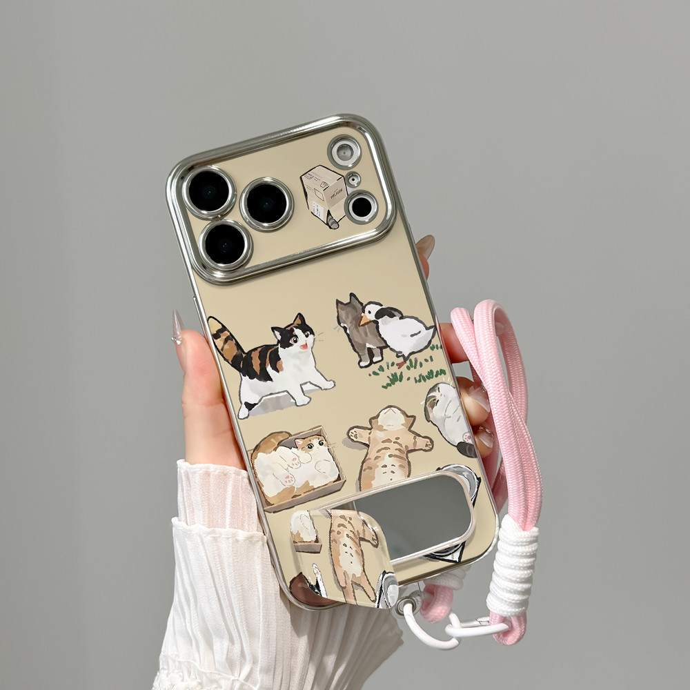 Bless-เคสหน้าต่าง 6D เคสไอโฟน Apple iPhone17 17ProMax 18PRO 16pro 15plus 14pro 13pm 12 11pro ดูดีหรูหรา-CO6DSC340-