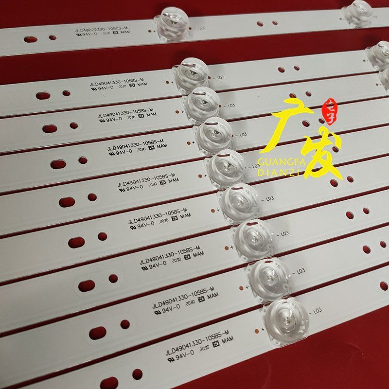 แถบไฟแบคไลท์ LED ทีวี 65 นิ้ว อเนกประสงค์สำหรับทีวีประกอบ รุ่น OD65D09-ZC21AG-01 303TT650032 อะไหล่ซ