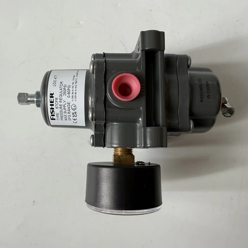 Fisher 67C Series Supply Regulator 67CFR-237 สําหรับบริการแก๊สและอากาศอุตสาหกรรม