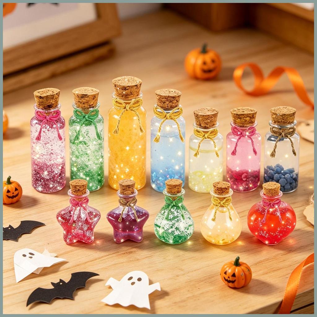 Potion Kits สําหรับเด็ก Halloween Bottle Party Diy Glow Material Craft Set Potion Making Kit สําหรับ