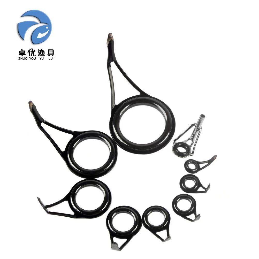 Lure Rod Guide Ring Anchor Rod Single-Legged Wire Ring Sea Rod Long-Casting Wire Ring Guide Eye Fish