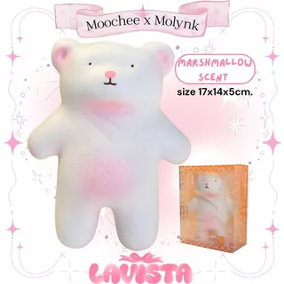 [ส่งจากไทย] Moochee x Molynk สกุชชี่รุ่น Cookie Bear กลิ่นหอมเนื้อนุ่ม