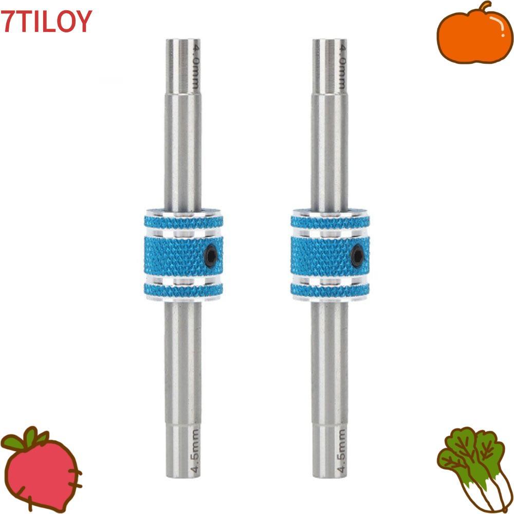 7TILOYSHOP 2 ชิ้น Hex ซ็อกเก็ตประแจ, 4.0 มม.4.5 มม.น้ําหนักเบา RC ซ็อกเก็ตชุด, โลหะ Hex Key ประแจสํา
