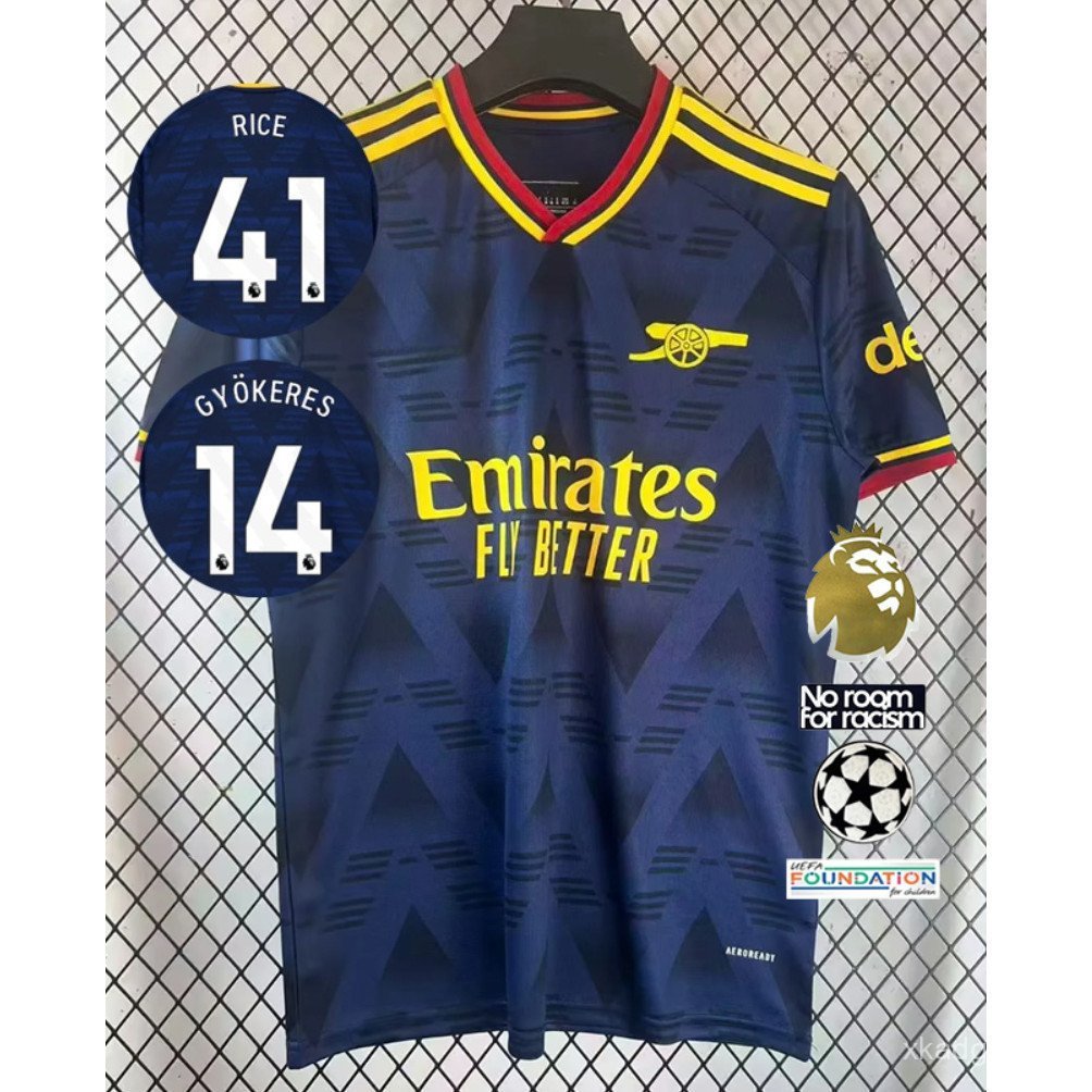 Fan Edition (S-4XL) เสื้อฟุตบอล Arsenal Away 26/27 Arsenal Away