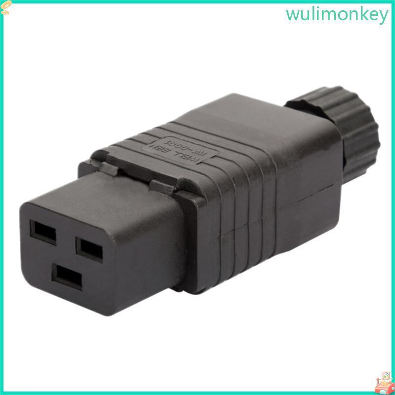 WU 250VAC Conector IEC Conector IEC 320 C19 Plugue หญิง Converable ซ็อกเก็ต