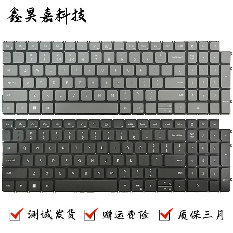 ใช้ได้กับ Dell Dell Inspiron 15 3510 3511 3515 3520 3525 3530 คีย์บอร์ด