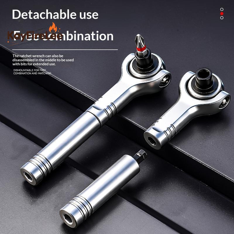 [KFL-t] Rust-proof 40 in 1 Ratchet ไขควงชุด Multi-Function Magnetic Bits ซ่อมเครื่องมือสําหรับการบํา