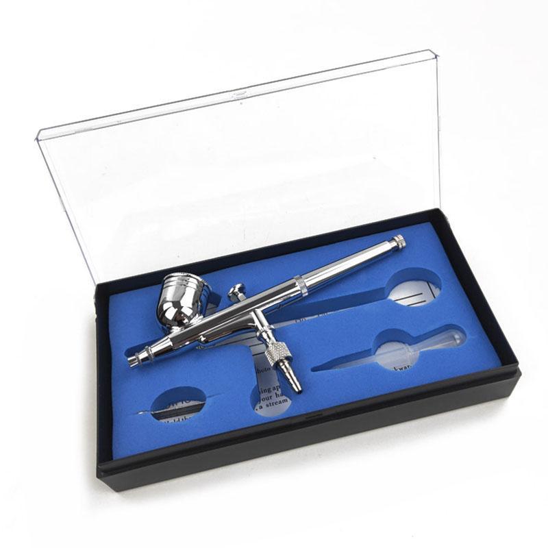 Airbrush HD-130 แอร์บรัช ปากกาพ่นสี Double Action 0.3mm 0.5mm ชุดพ่นสี DIY งานศิลปะ โมเดล รถยนต์