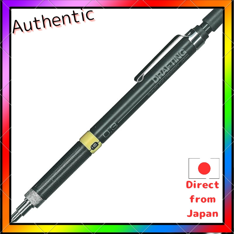 Takeda Drafting Mechanical Pencil Fixed Type with Hardness Indicator Various Lead Sizes